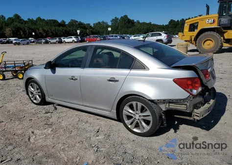 2012 Chevrolet Cruze Ltz из США, поврежденный, VIN 1G1PH5SC1C7126478